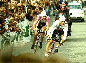 Jan Ullrich und Rolf Aldag